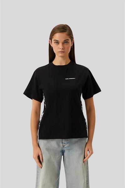 Karl Lagerfeld Kadın T-Shirt Çok Renkli