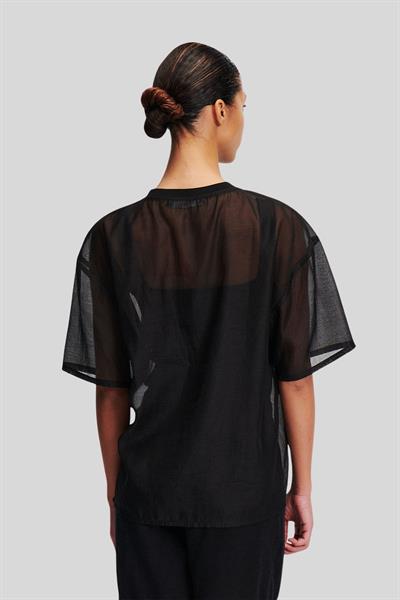 Karl Lagerfeld Kadın T-Shirt Siyah