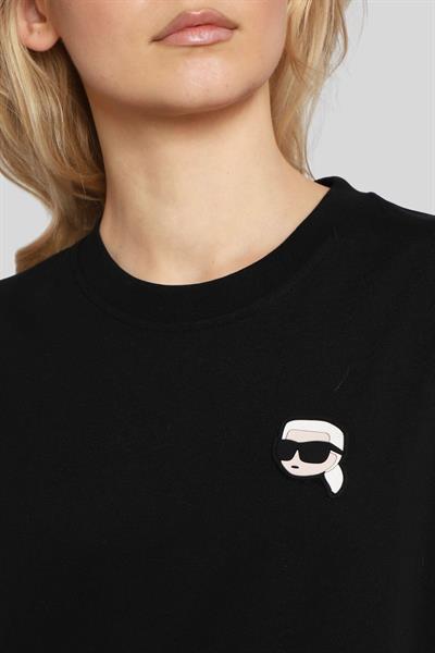 Karl Lagerfeld Kadın T-Shirt Siyah