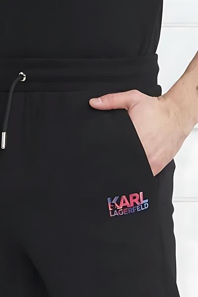 Karl Lagerfeld Normal Kesim Erkek Eşofman Altı Siyah