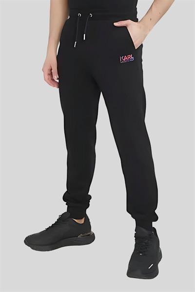 Karl Lagerfeld Normal Kesim Erkek Eşofman Altı Siyah