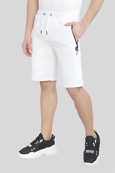 Karl Lagerfeld Normal Kesim Erkek Şort Beyaz