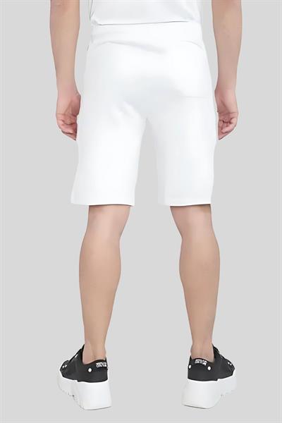 Karl Lagerfeld Normal Kesim Erkek Şort Beyaz