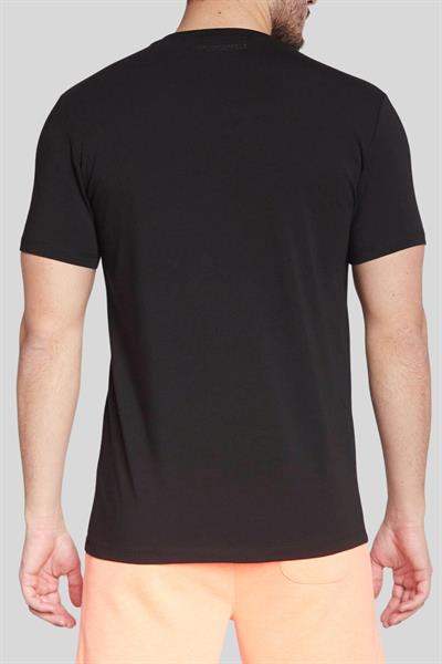 Karl Lagerfeld Normal Kesim Erkek T-Shirt Siyah