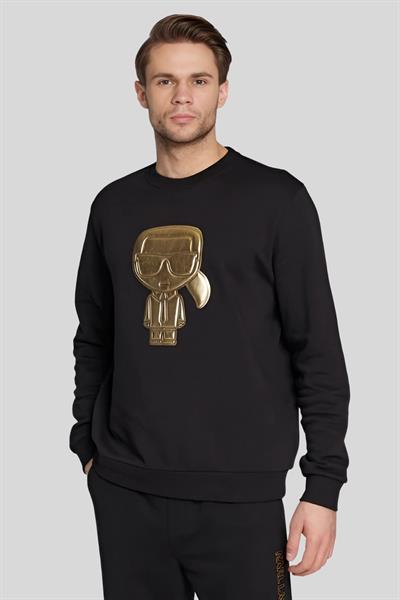 Karl Lagerfeld Regular Fit Erkek Sweatshırt Siyah