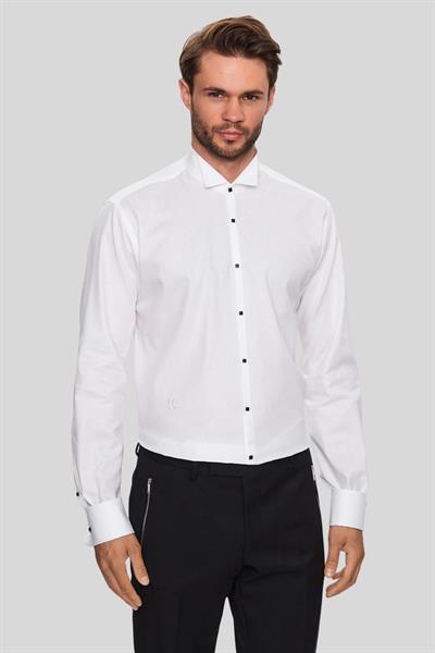 Karl Lagerfeld Smokin Gömlek Beyaz