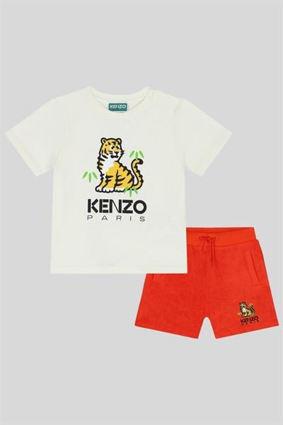 Kenzo Erkek Çocuk Şort Takımı Çok Renkli