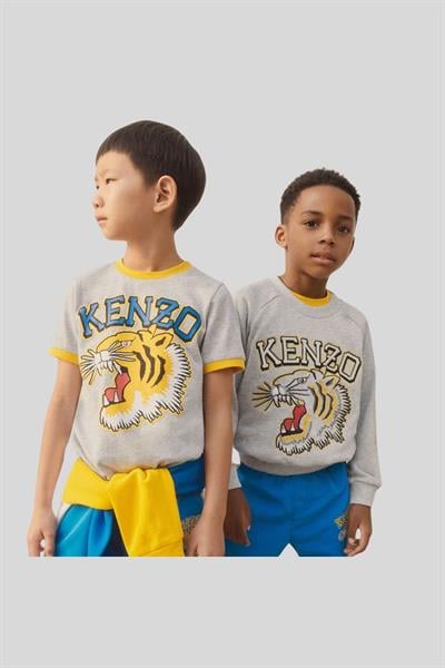 Kenzo Erkek Çocuk T-Shırt Gri