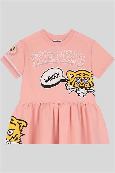 Kenzo Kız Çocuk Elbise Pembe