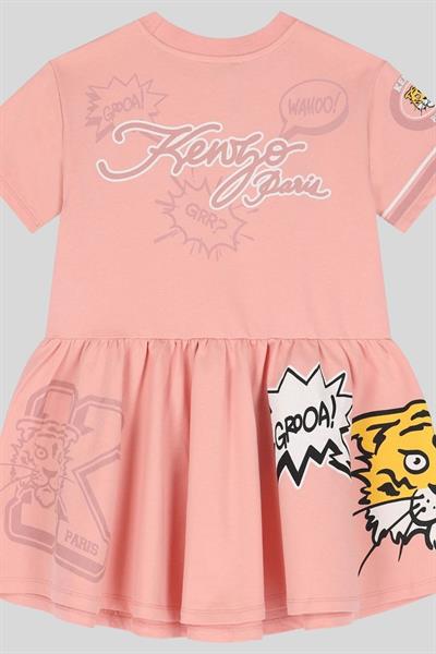 Kenzo Kız Çocuk Elbise Pembe