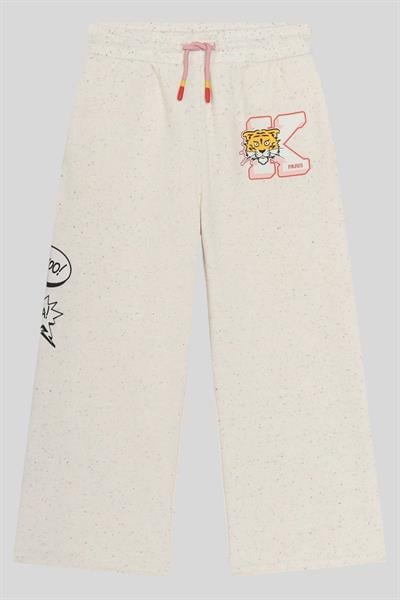 Kenzo Kız Çocuk Pantolon Krem