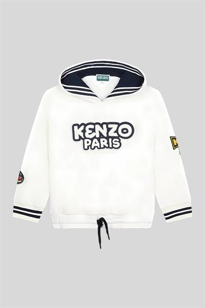 Kenzo Kız Çocuk Sweatshırt Beyaz