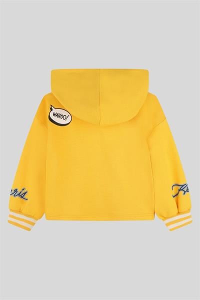 Kenzo Kız Çocuk Sweatshırt GIALLO