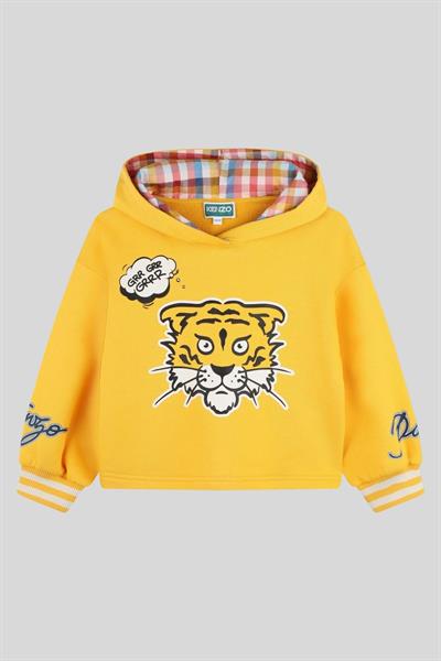 Kenzo Kız Çocuk Sweatshırt GIALLO