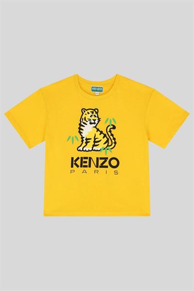 Kenzo Kız Çocuk T-Shırt Hardal