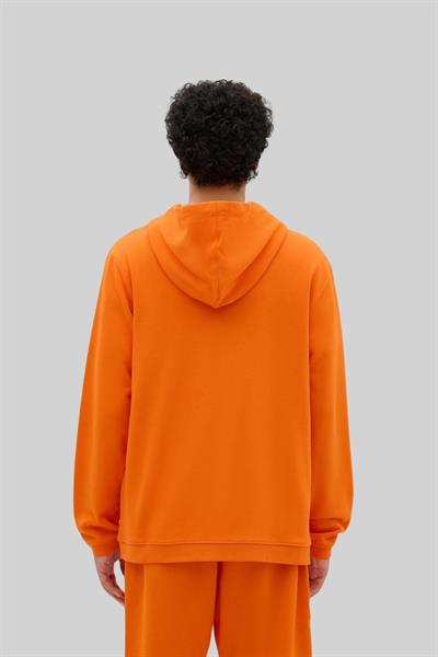 Les Benjamins Erkek  Fermuarlı  Sweatshirt Turuncu