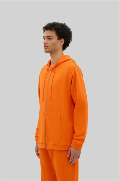 Les Benjamins Erkek  Fermuarlı  Sweatshirt Turuncu