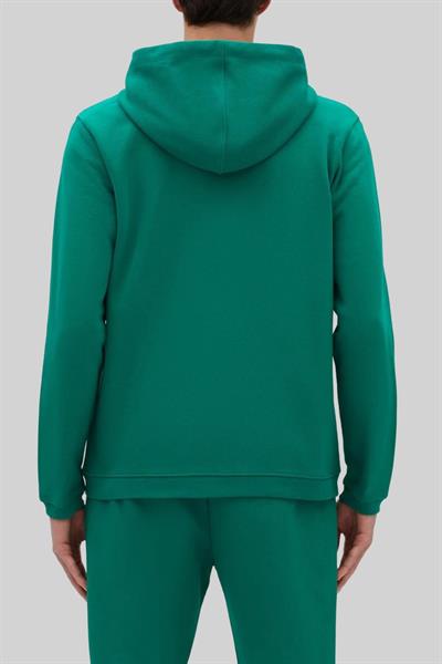 Les Benjamins Erkek Fermuarlı   Sweatshirt Yeşil