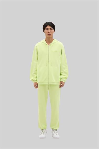 Les Benjamins Erkek  Fermuarlı  Sweatshirt Yeşil