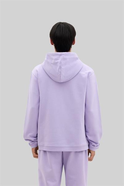 Les Benjamins Erkek Fermuarlı  Sweatshirt Lila