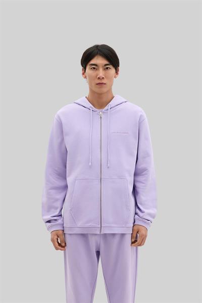 Les Benjamins Erkek Fermuarlı  Sweatshirt Lila