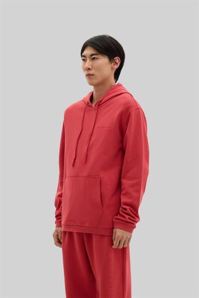 Les Benjamins Erkek  Kapüşonlu Sweatshirt Kırmızı