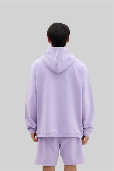 Les Benjamins Erkek  Kapüşonlu Sweatshirt Lila