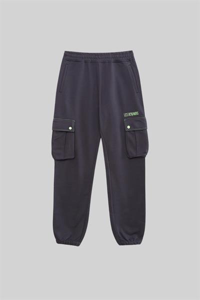 Les Benjamins Erkek  Spor Pantolon Gri