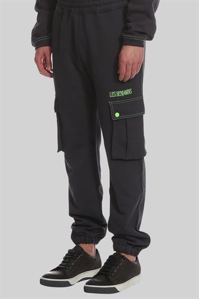 Les Benjamins Erkek  Spor Pantolon Gri