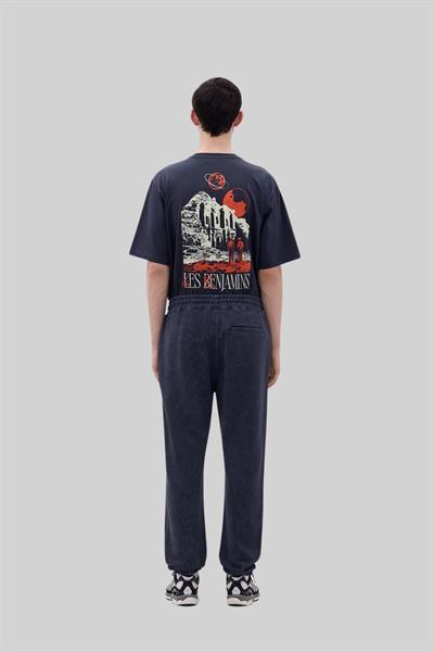 Les Benjamins Erkek  Spor Pantolon Gri
