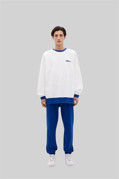 Les Benjamins Erkek  Sweatshirt Beyaz