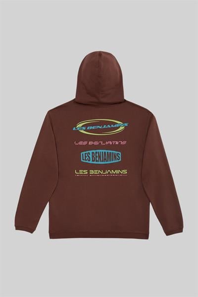 Les Benjamins Erkek  Sweatshirt Kahverengi