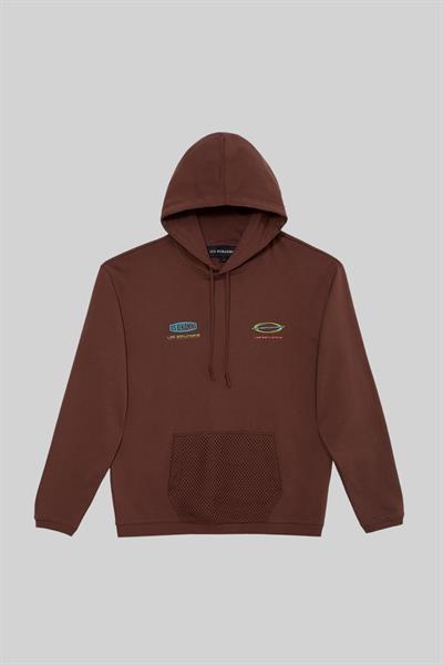 Les Benjamins Erkek  Sweatshirt Kahverengi