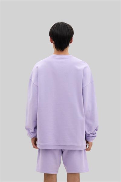Les Benjamins Erkek Sweatshirt Lila