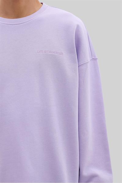 Les Benjamins Erkek Sweatshirt Lila