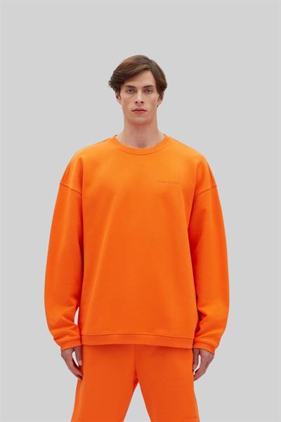 Les Benjamins Erkek  Sweatshirt Turuncu
