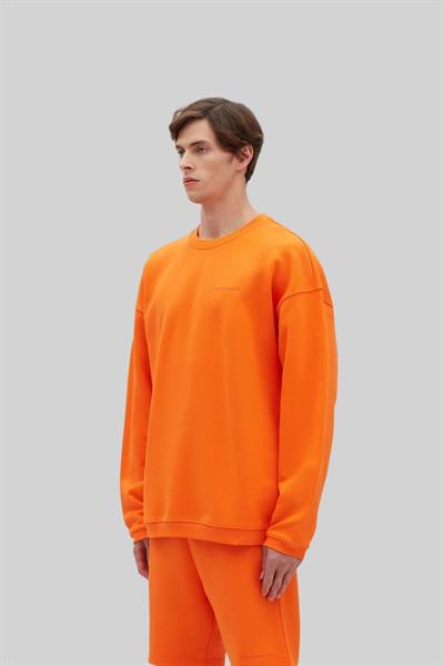 Les Benjamins Erkek  Sweatshirt Turuncu