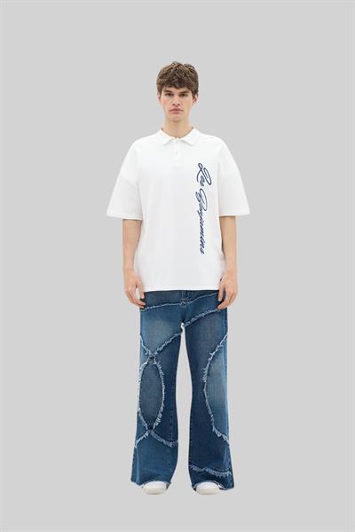 Les Benjamins Erkek  T-Shirt Beyaz