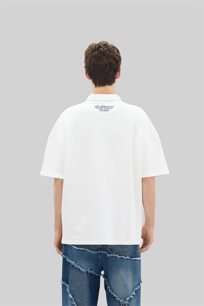 Les Benjamins Erkek  T-Shirt Beyaz