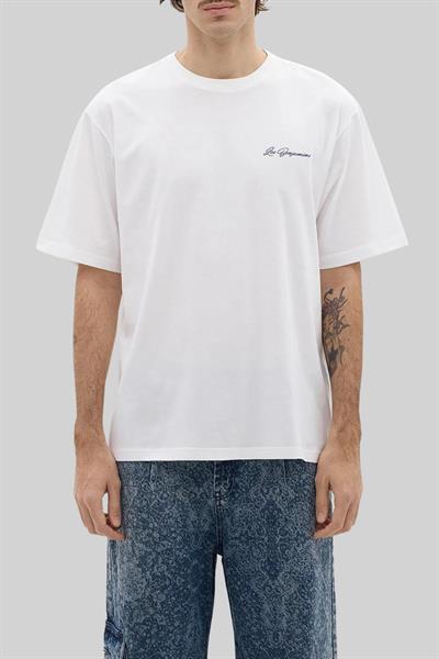 Les Benjamins Erkek  T-Shirt Beyaz