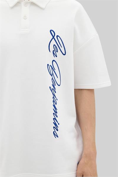 Les Benjamins Erkek  T-Shirt Beyaz