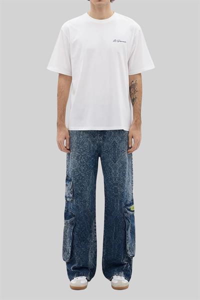 Les Benjamins Erkek  T-Shirt Beyaz