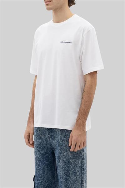 Les Benjamins Erkek  T-Shirt Beyaz