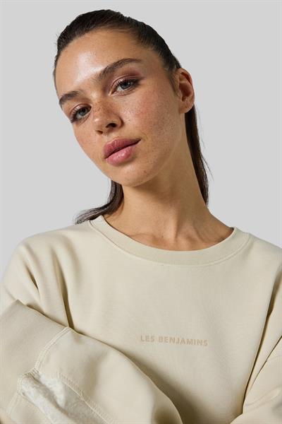 Les Benjamins Kadın Sweatshirt Ekru