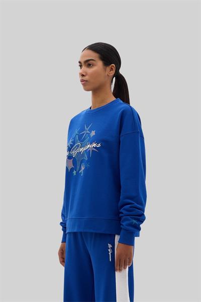 Les Benjamins Kadın Sweatshirt Mavi
