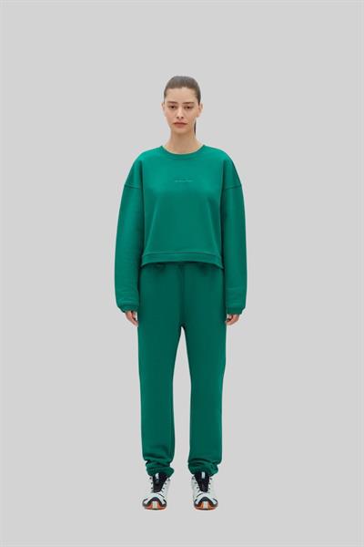 Les Benjamins Kadın Sweatshirt Yeşil