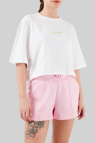 Les Benjamins Kadın  T-Shirt Beyaz