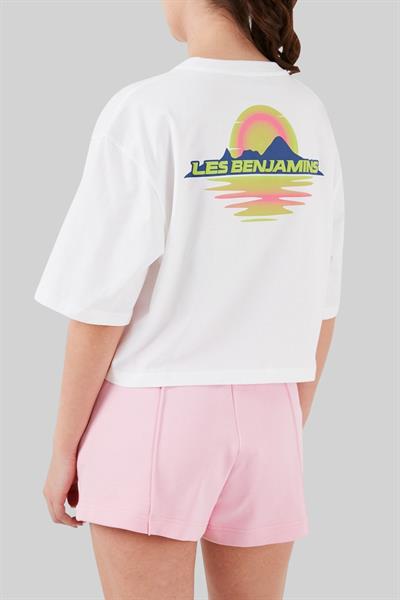 Les Benjamins Kadın  T-Shirt Beyaz