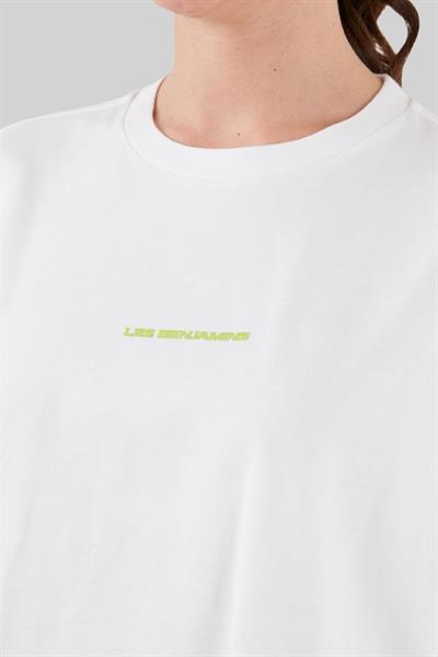 Les Benjamins Kadın  T-Shirt Beyaz
