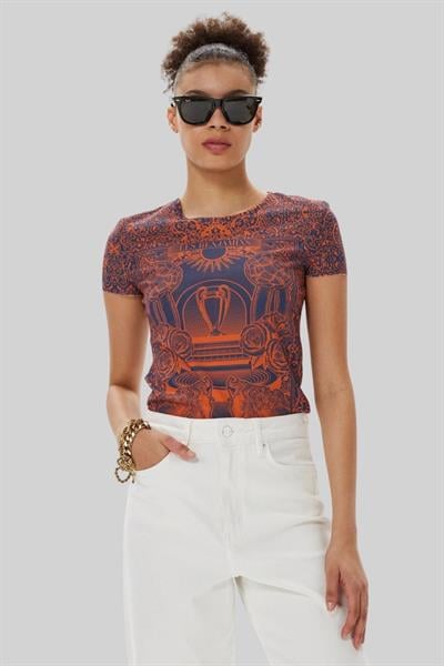 Les Benjamins Kadın T-Shirt Çok Renkli